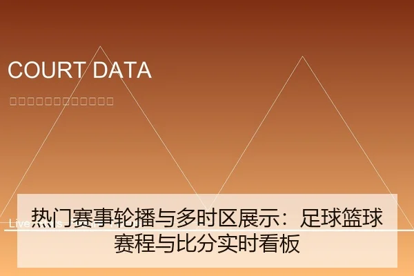 热门赛事轮播与多时区展示：足球篮球赛程与比分实时看板